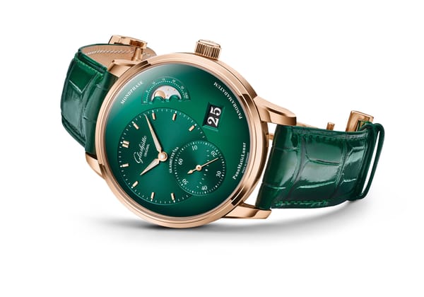 Glashütte Original PanoMaticLunar: Green Elegance