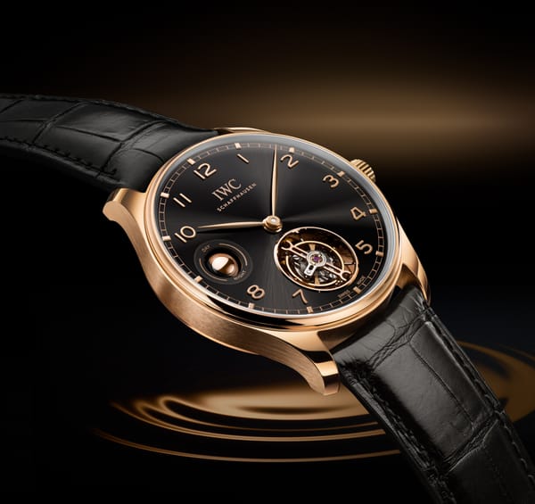 The IWC Portuguese Hand-Wound Tourbillon Day & Night