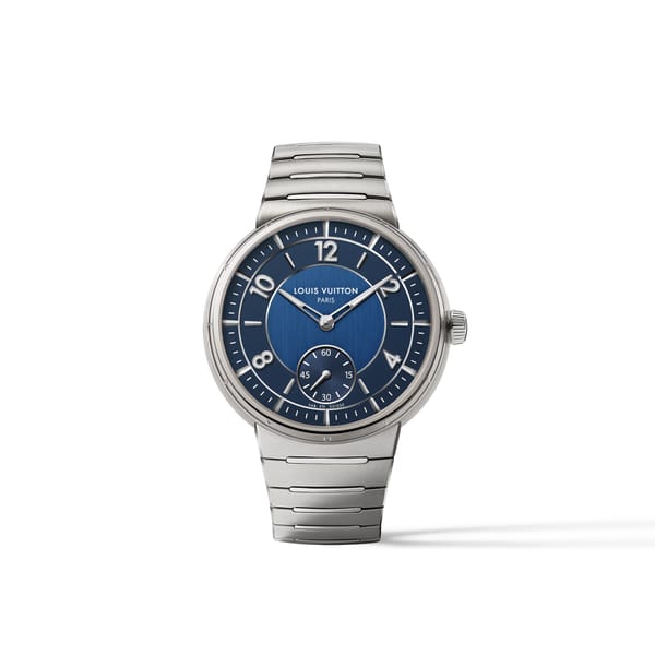 The Louis Vuitton Tambour Automatic Steel Watch: Elegance in Motion