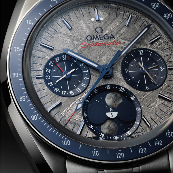 Omega Unveils Stunning Speedmaster Moonphase Meteorite with Innovative New Movement